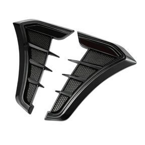 2 PCS Car Vent Accessories, 3D Shark Design Decal Trim