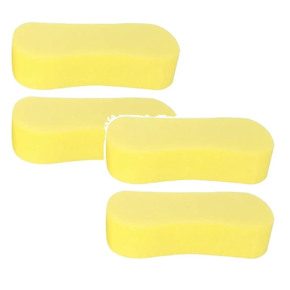 2 PCS Car Wash Sponge Extra Size Washing Cellulose Super Absorbent Multi Use Cleaning Sponge Yellow 2 Packs Scrub Brushes For Cleaning Kitchen Gadgets kitchenware
