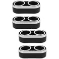 thumbnail image 1 of 2 PCS Classic Expander Cup Holder Double Hole Drink Holder 16.2X8cm Black, 1 of 8