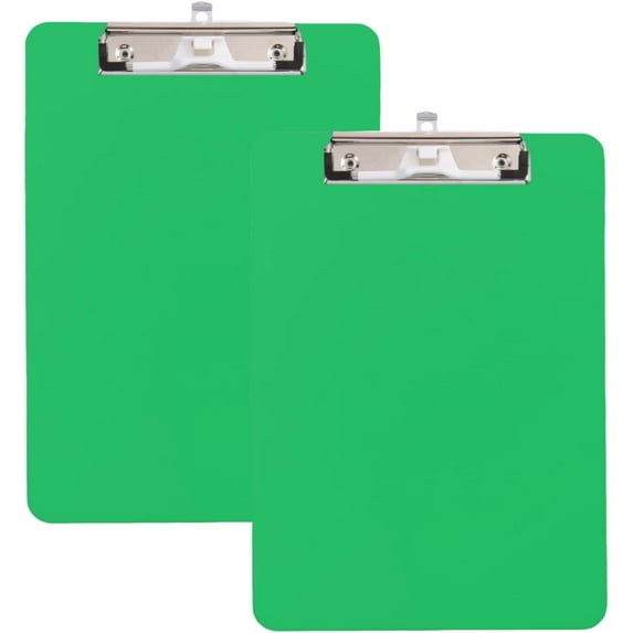 2 PCS Clipboard with Pen Holder,Standard A4 Letter Size,Nursing Clip Boards 8.5x11 Heavy Duty,Low Profile Clipboards for Teacher,School Office Home(excluding pen)