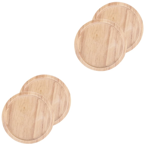 2 Count Circular Plate Coaster Multi-function Tea