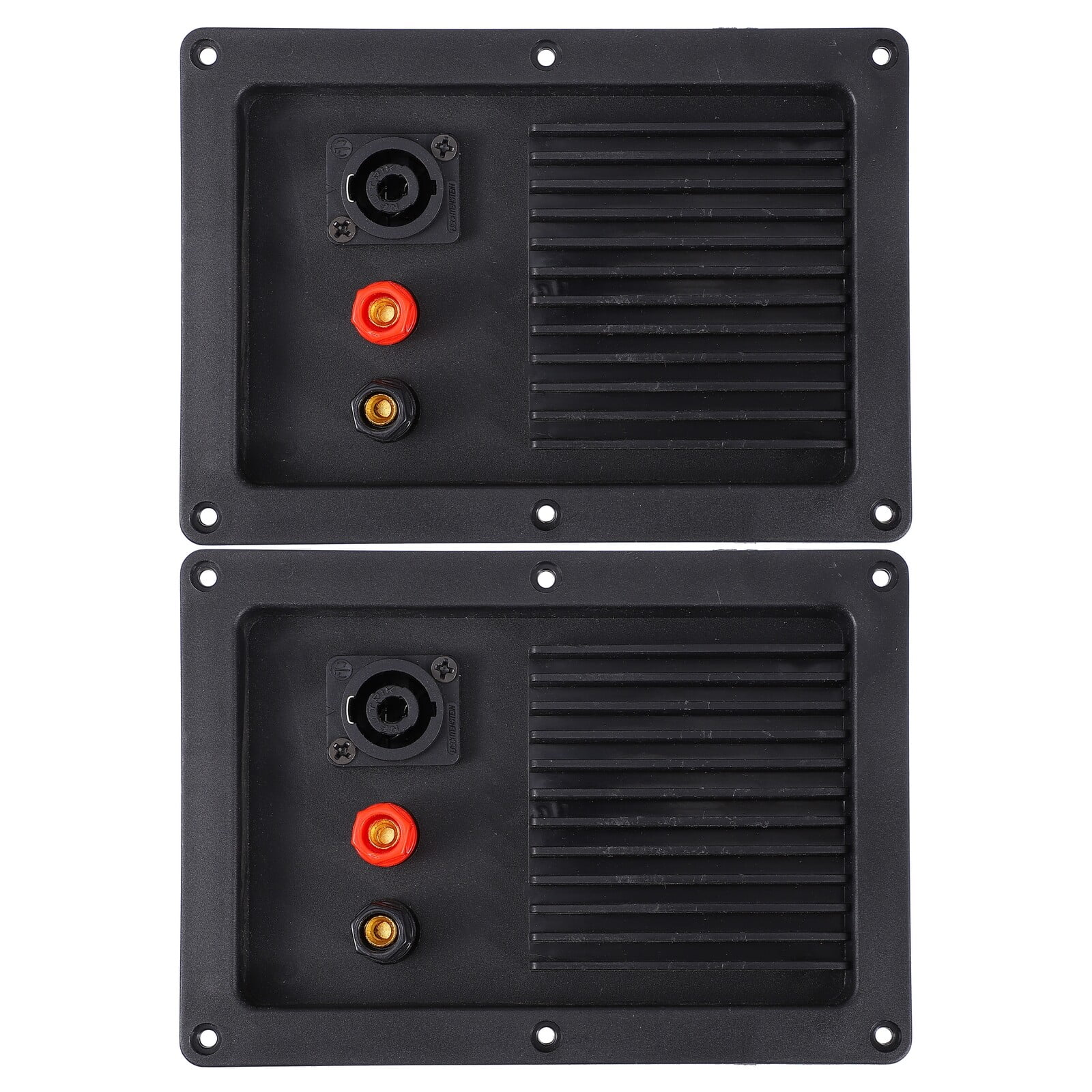 2 PCS Connector Stage Wiring Audio Speaker Junction Box Sound Equipment ...