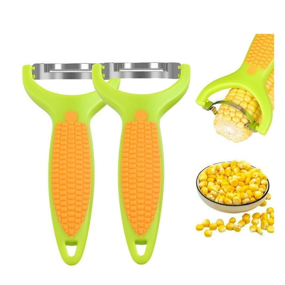 2 PCS Corn Peeler Corn Cob Stripper Tool, Corn Cob Stripper Tool Corn Thresher from the Cob