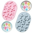 thumbnail image 1 of 2 PCS Cross Shaped Silicone Moulds，DIY Candy Gummy Chocolate Fondant Mould，Tool Mold for Cake Decorating Resin Necklace Ice Cube, 1 of 7