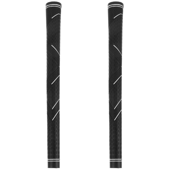CHICHUMID Putter Grip Golf Accessory Black Rubber for Men Non-Slip 2Pcs