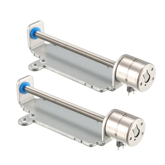 2 PCS DC 3V 2 Phase 4 Wire Micro Stepper Stepping Motor Screw for Camera Focusing Motor