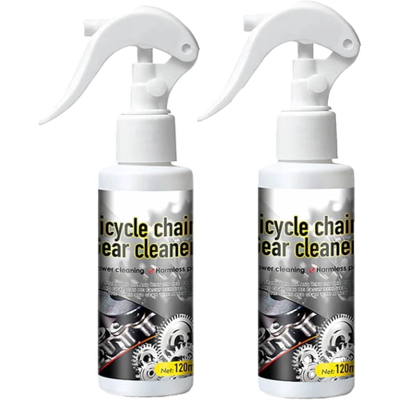 2 PCS Deep-Cleaning & Rust-Resistant Bicycle Chain Cleaner, Bike Chain Cleaner, Protects and Maintains Chains for Mountain, Road & Commuter Bikes