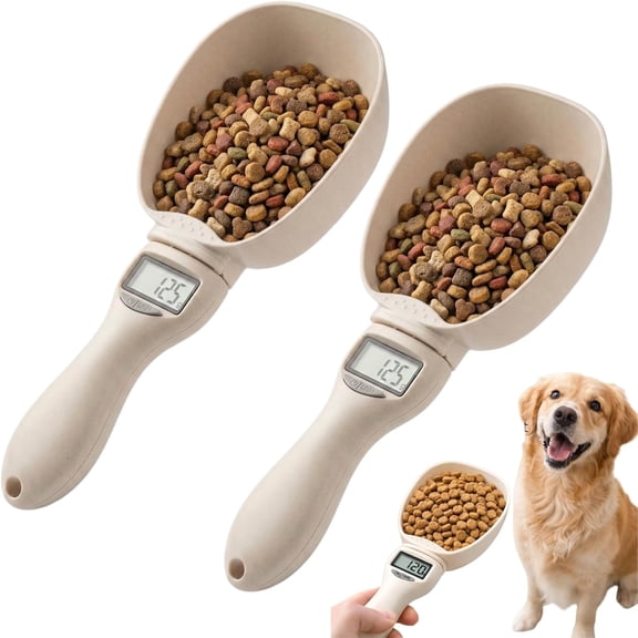 2 PCS Digital Measuring Spoon Scale, 800g / 0.1g High Precision Electric Measuring Spoon for Kitchen Gadgets and Daily Meals