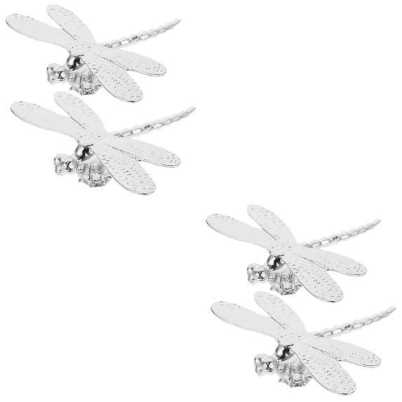 Set of 2 Elegant Brass Dragonfly Wall Art Decor for Living Room, Home Decoration, Metal Wall Hanging Accents