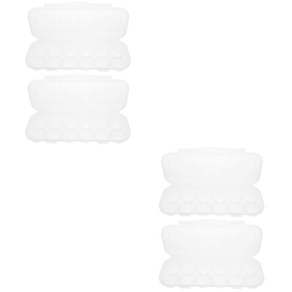 2 PCS Egg Preservation Box Holder for Fridge Empty Cartons Small Refrigerator Room