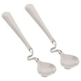 thumbnail image 1 of 2 PCS Espresso Coffee Stirrer Flatware Multifunctional Spoon Stirring Spoons Curved, 1 of 6