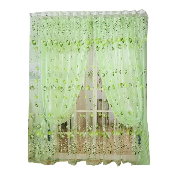 2 PCS Extra Long Sheer Curtain Panels - Floor to Ceiling Window Scrim for Patio Doors, Light Filtering Privacy Panels for Tall Windows and Sliding Doors