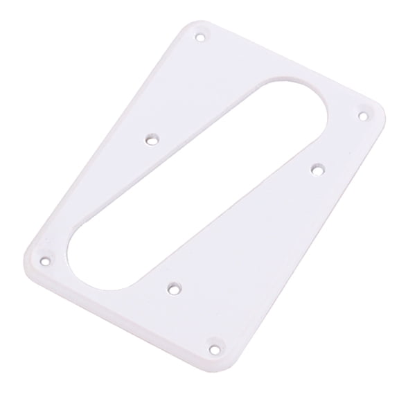RENACLIPY White Flat Base Pickup Frame for Guitar, 2 Pieces, and Stylish Guitar Accessories