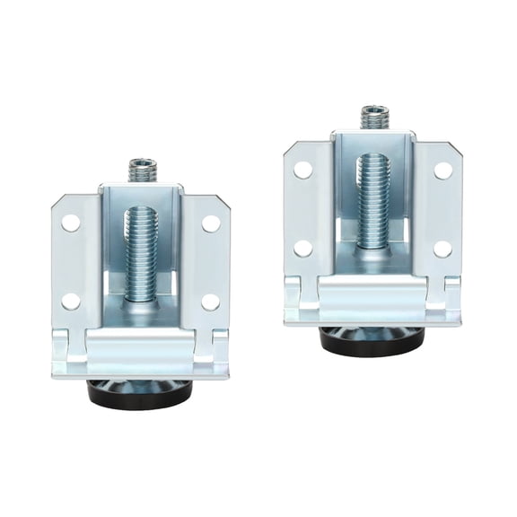 2 PCS Floor Protection Accessory Corner Bracket Wardrobe Level Feet Mat Cabinet