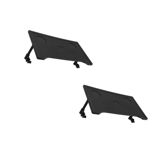 2 PCS Foldable Stroller Wheelchair Cooking Table Elderly Travel