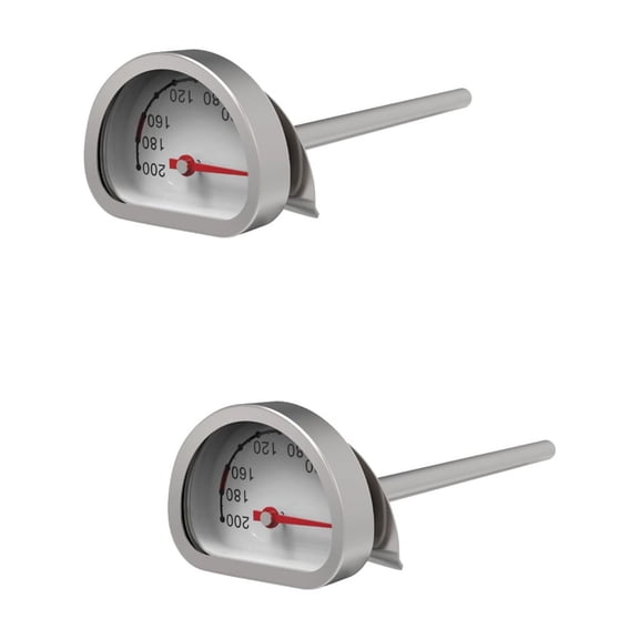 2 PCS Food Thermometer Digital Meat Oil Slippage Prevention