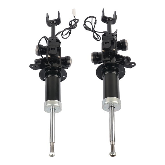 2 PCS Front Left & Right Air Suspension Struts w/EDC For BMW 5 7 Series F01 F02 F07 528i 535i 740i 750i 2007-2012 37116796925 37116794135 37116796926 37116794136