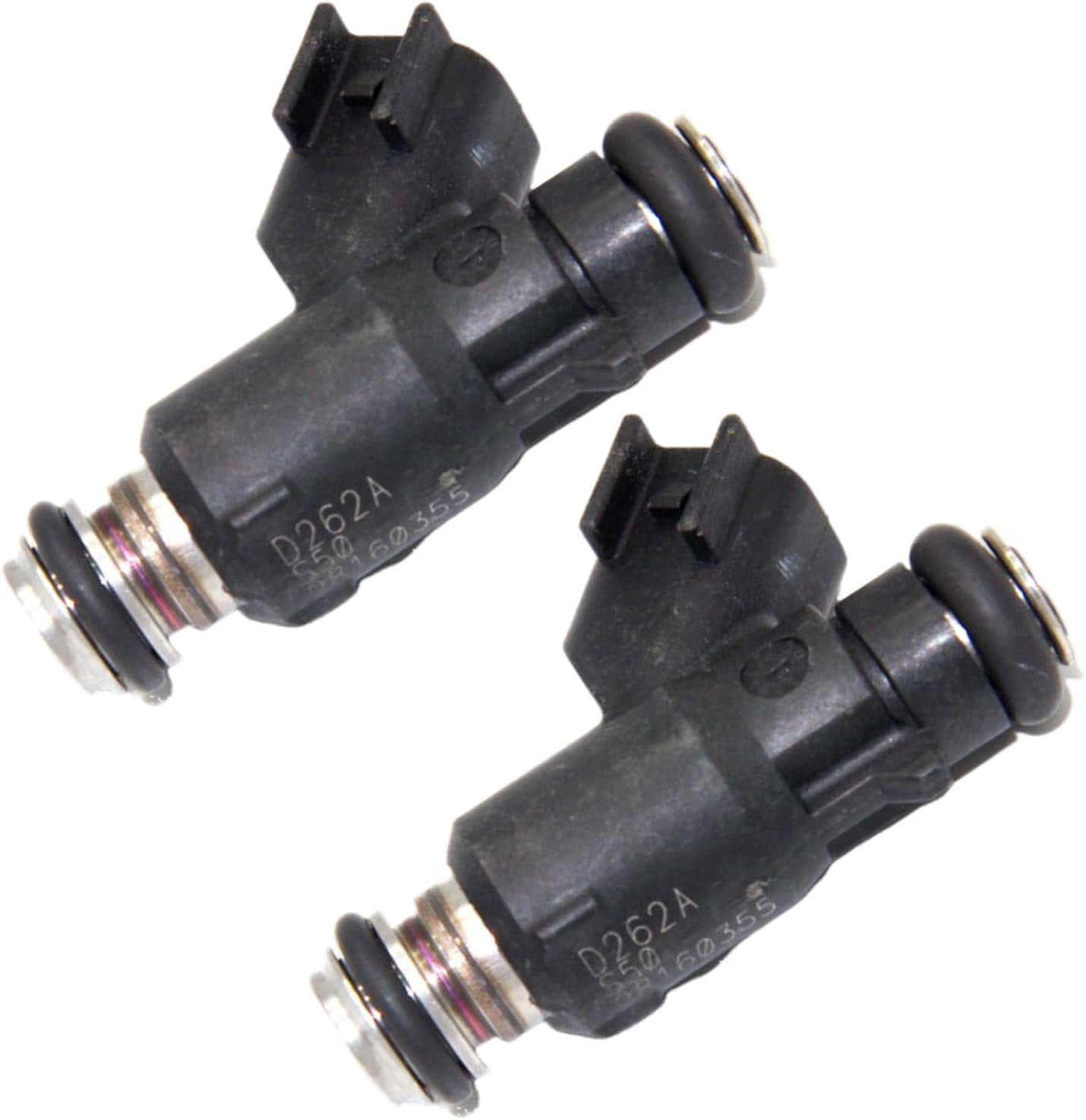 2 PCS Fuel Injector 16400-004C-0000 28160355 Fits For Hisun UTV ATV 450 ...