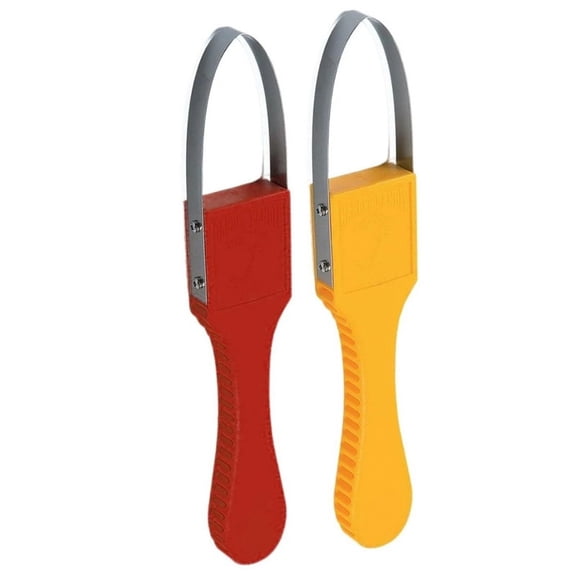 2 PCS Garden Bandit Hand Loop Weeder Tool, Iron Loop Design & Sharp Blades Manual Weeders Tool Plastic Handle for Weeding, Loosening, Planting Weeding Gardening Tools