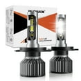 thumbnail image 1 of 2 PCS H4 LED Headlight Bulbs For Chevrolet Prizm 1998-2002 12000 Lumens 6000K White 9003/HB2/H4 LED High Low Beam Bulbs Kit, 1 of 9