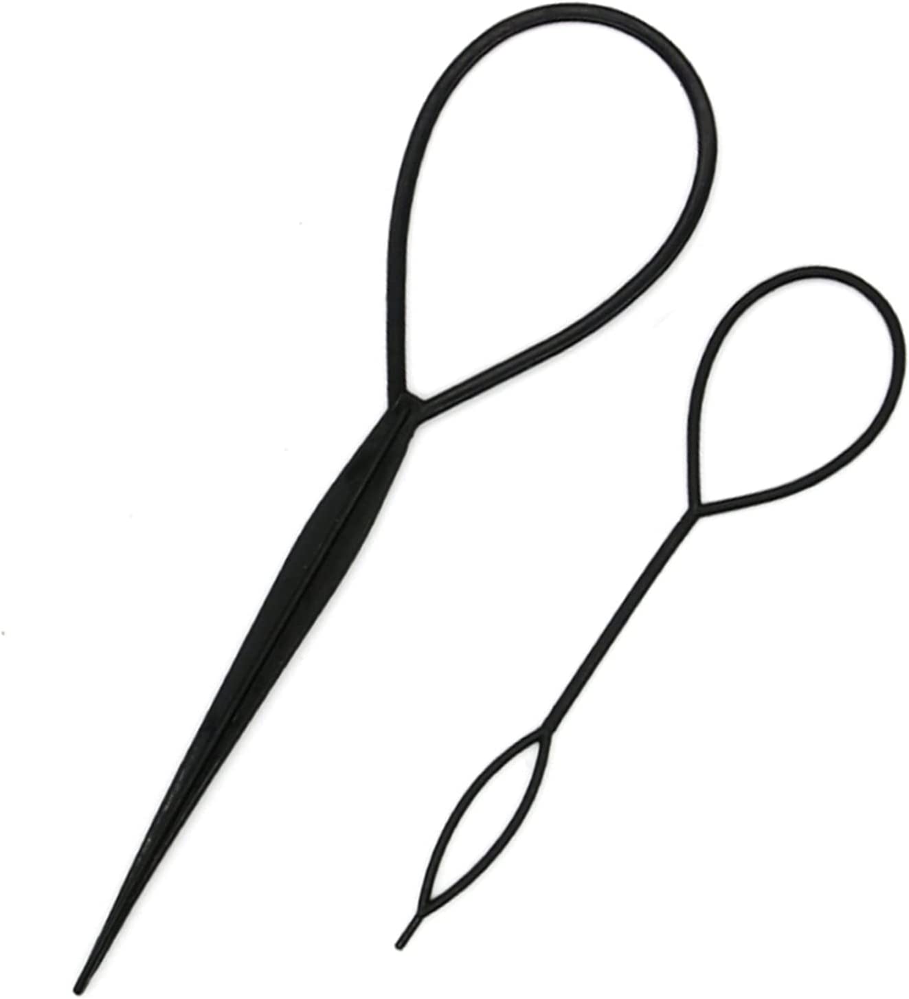 2 PCS Hair Pull Through Tool, Braiding Tool, Topsy Tail Hair Tool