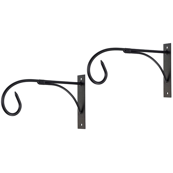 2 PCS Hangers Flower Pot Hook for Plants Sturdy Space-saving Planter Hanging