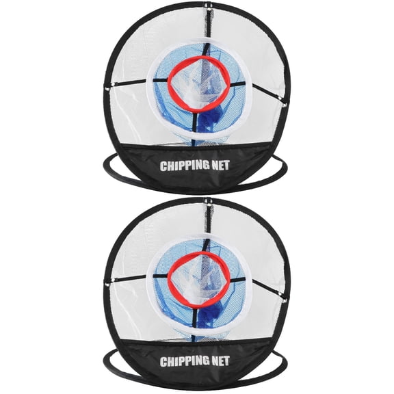 2 PCS Indoor Golf Chipping Net for Beginners Apartment