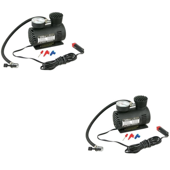 2 PCS Inflatable Car Football Inflator Pressure Checking Gauge