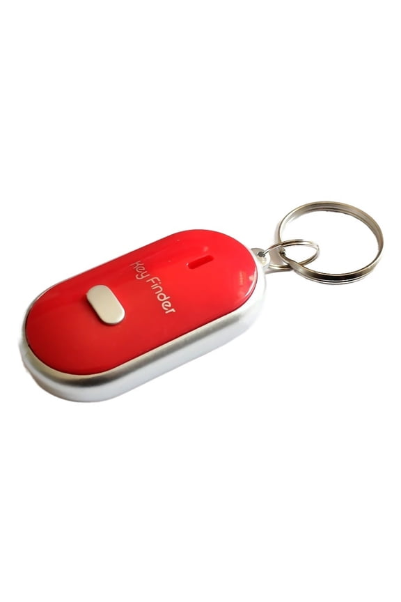 2 PCS Key Finder Locator Find Lost Keys Chain Keychain Whistle Sound Control Whistle Key Finder With Light ,Providing Reminders At Any Time