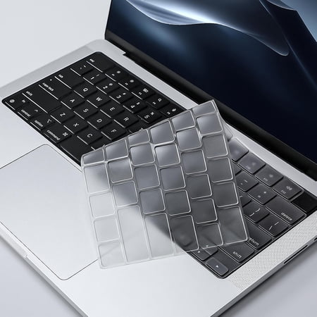 2 PCS Keyboard Cover, Keyboard Protector Compatible with MacBook Neo 13 inch 2026 A18 Pro, Compatible with MacBook Air 15/Air 13.6 M5 M4 M3 M2/ Pro 14/Pro 16 M5/M4/M3/M2/M1/, Clear