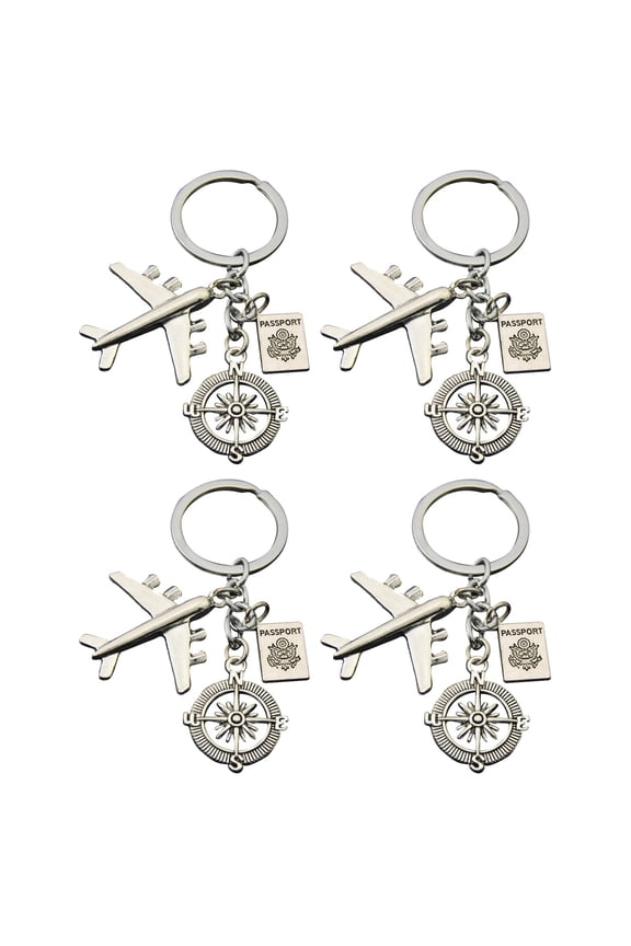 Hytrove Airplane Keychain Decorative Car Key Accessory for Birthday Party