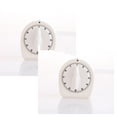 thumbnail image 1 of 2 PCS Kitchen Timer 60 Minutes Mechanical Timer Clock With Loud Alarm Countdown Timer No Battery Needed For Oven Cooking Baking Exercise Fitness Teaching Classroom Study Clock & Accessories, 1 of 8