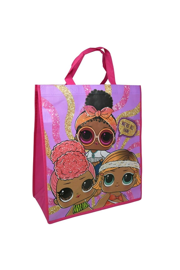 2 PCS LOL Large Non Woven Tote Bag