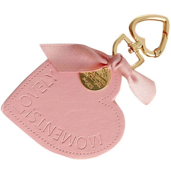 2 PCS Locket Key Chain Decorative Keychain Heart Keychain Lovers 10X6CM Pink