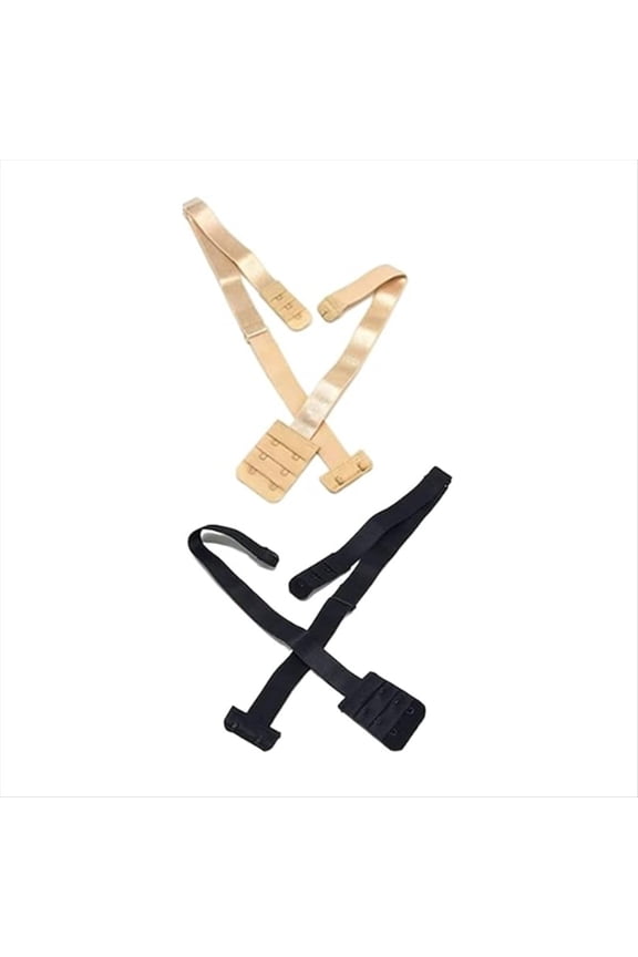 2 PCS Low Back Bra Converter Bra Converter Bra Adjustable Backless Underwear Extension Buckle Dress Bra Bridal Bra