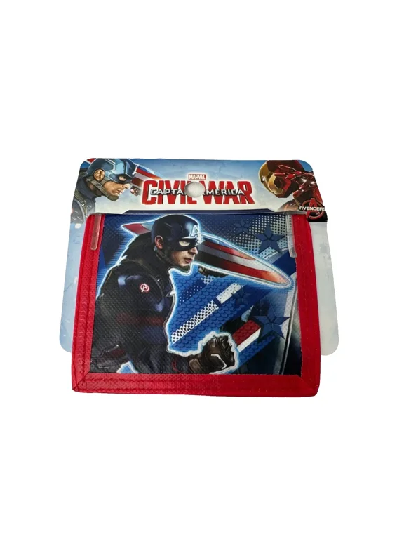 2 PCS MARVEL Avengers CIVIL WAR Wallet