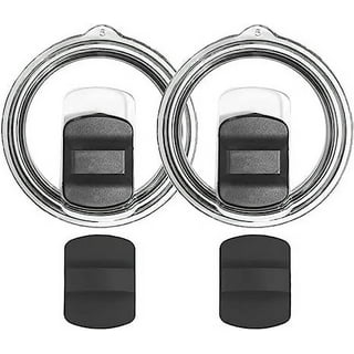 2 Pack Replacement Rubber Gasket Seal Ring 30 oz Tumbler Vacuum Stainless Steel Cup Flex Spare Yeti Ozark Trail Rocky Mountain Top Lid CocoStraw