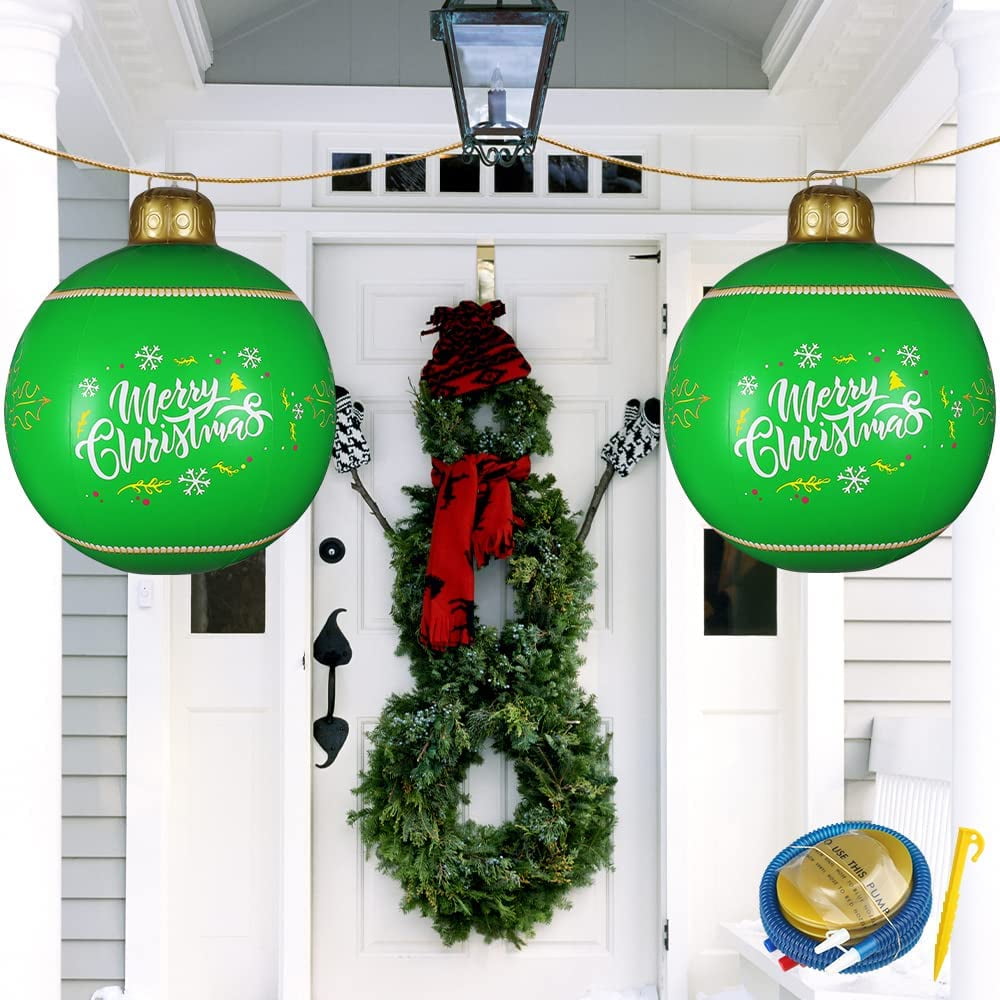 2 PCS Merry Christmas Balloons Christmas Ball,Christmas Decoration