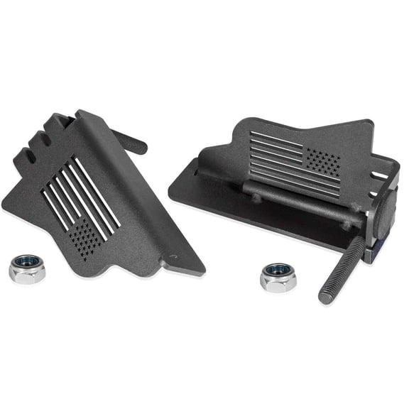 2 PCS Metal Front Door Foot Pegs Rest Pedals for Jeep Wrangler JK JL 2007~2020 ^