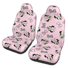 2 PCS Mickey Mouse car seat covers Vehicle Seat Universal Auto Front Seats Protector Fit Car SUV Sedan Truck For women men Minnie Mouse Cute 285 Walmart