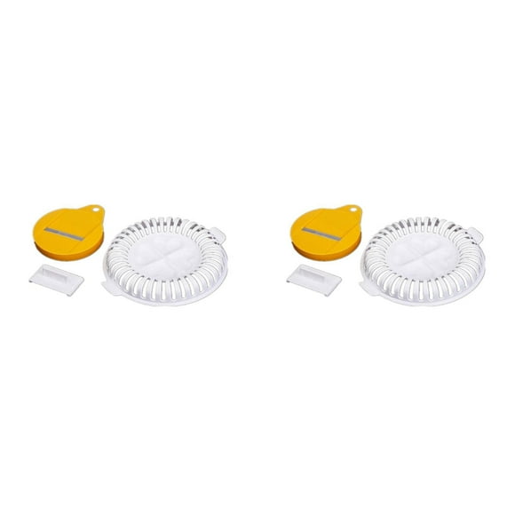 2 PCS Microwave Potato Chip Maker, Microwave Potato Chip Maker, Potato Chip Crisper, Fruit DIY Vegetable Pan Potato Kitchen, Dining & Bar Baking Sheet Organizer, Potato Chips Baking Tray