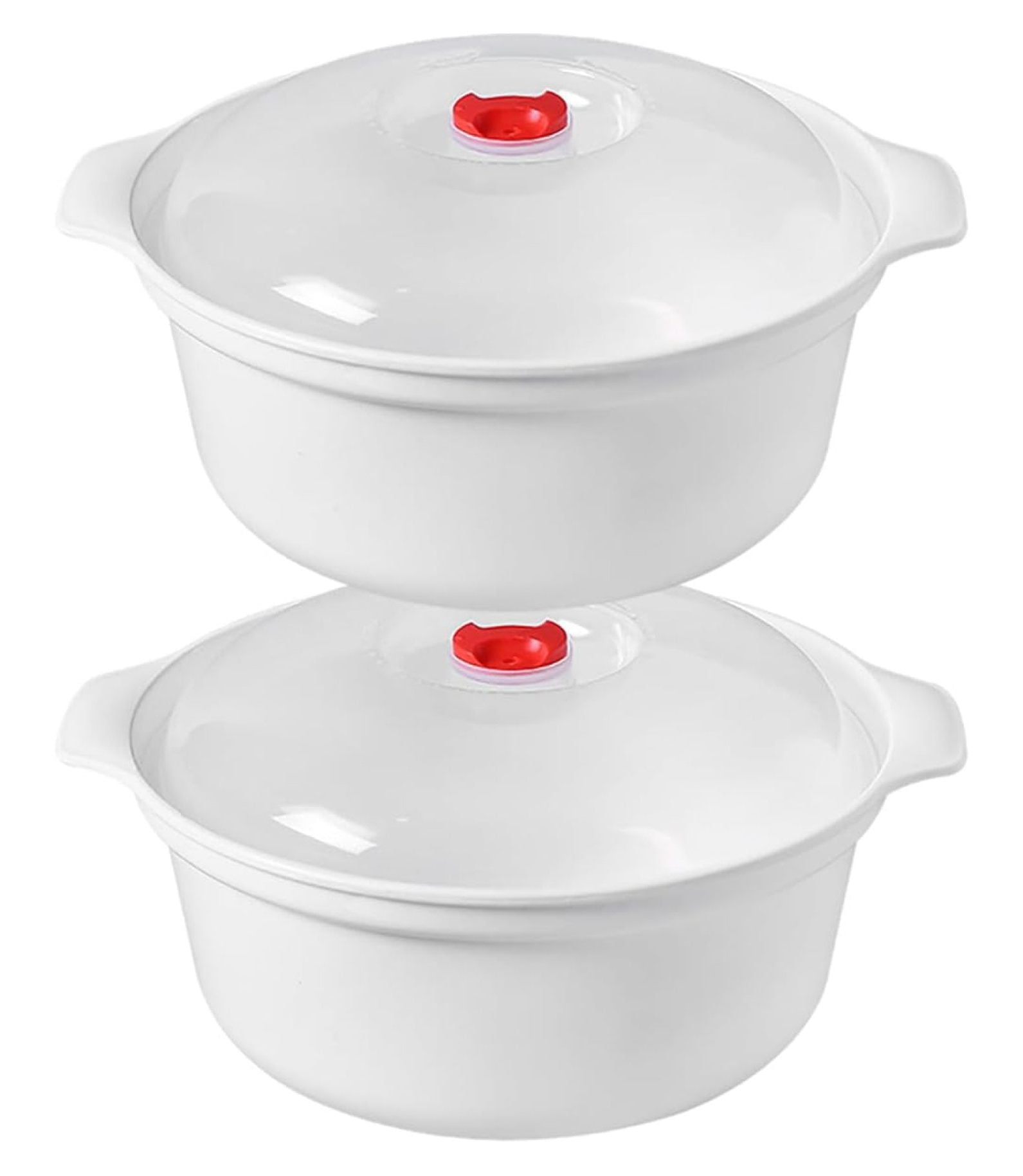 2 PCS Microwave Ramen Bowl with Lid Ramen Cooker Soup Containers