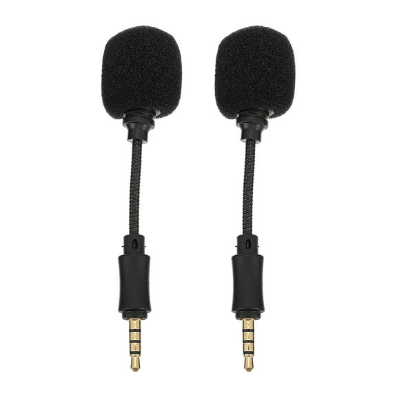 2 PCS Mini Microphone In- Line Noise Reduction Embedded Computer