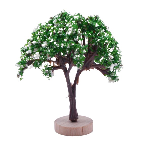 2 PCS Model Tree  Fake Tree for DIY Craft  Diorama Model, Green Architecture, Landscape Railroad Railways Train Scenery