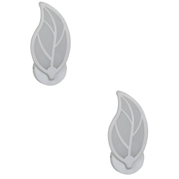 2 PCS Modern Decoration Ceiling Lamp Shades LED Light Night White