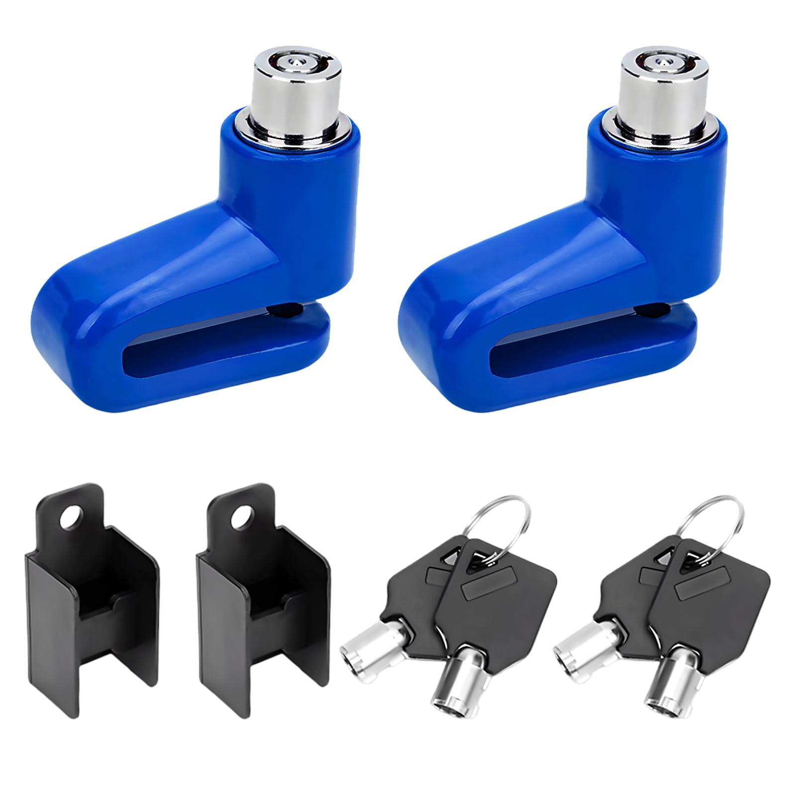 Motorcycle Disc Brake Lock – Aluminum Alloy Anti-Theft Lock – Push-Button Design For Bikes & Scooters