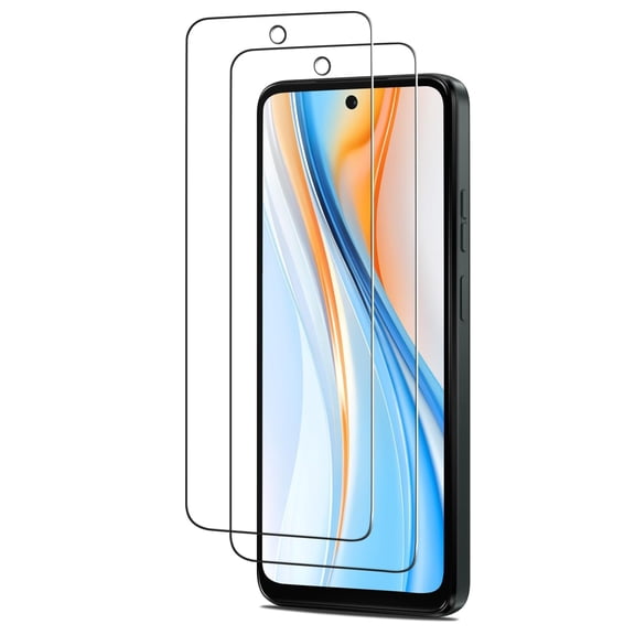 2 PCS for Motorola Edge 2025 Tempered Glass Screen Protector, Anti Scratch Bubble Free Touch Sensitive Anti-Fingerprint Gloss Finish HD Clear Film for Motorola Edge 2025, Clear