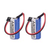 2 PCS NEW Q6BAT CR17335SE-R 3V 1800mah Lithium Battery Replacement Battery for QNS System