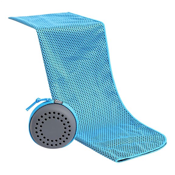 2 PCS Neck Cooler Wraps | Absorbent Cooling Towel Neck Wraps with Storage Box | Quick Dry Chilly Pads, Portable Scarf