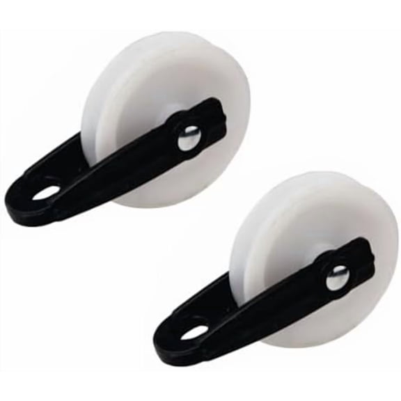2 PCS Nylon Clothesline Pulley,2-1/2-inch Diameter Nylon Pulley,Outdoor Puller Rope Wire Rope Pulley,Clothes Puller Line Pulley Kit$$Tools & Hardware Other